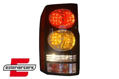 LED stražnja svjetla Facelift look (crna) / Land Rover Discovery III 3 & IV 4 (2004-2016), TLLRD4F