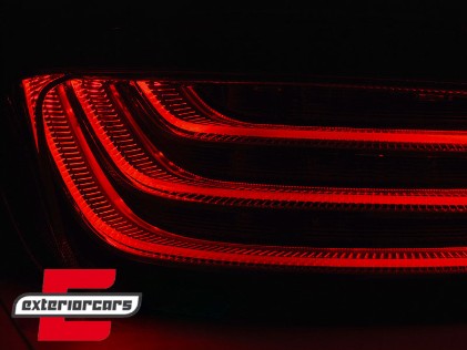 LED stražnja svjetla Facelift look (crna/chrome) / BMW serije 5 F10 (2010-07.2013) limuzina, LDBMF9