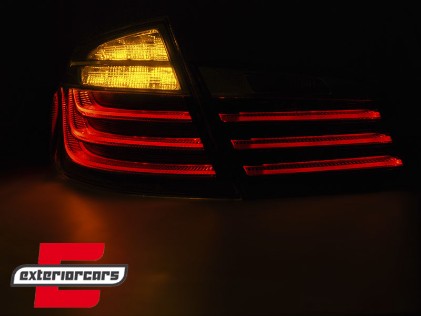 LED stražnja svjetla Facelift look (crna/smoke) / BMW serije 5 F10 (2010-07.2013) limuzina, LDBMF8