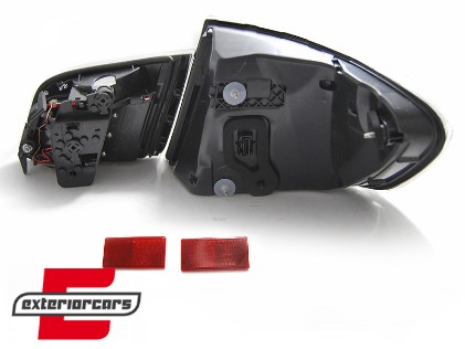 LED stražnja svjetla Facelift look (crna/smoke) / BMW serije 5 F10 (2010-07.2013) limuzina, LDBMF8