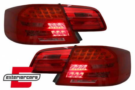LED stražnja svjetla Facelift look (crvena/kristal) / BMW serije 3 E92 Coupe (2006-03.2010), LDBME4