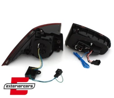 LED stražnja svjetla GTI look (crvena/kristal) / VW Golf 7 VII (2013-2017), LDVWE8