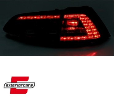 LED stražnja svjetla GTI look (smoke) / VW Golf 7 VII (2013-2017), LDVWF0