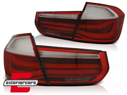 LED stražnja svjetla LCI dizajn (crvena/smoke) / BMW serije 3 F30 (2011-2019), LDBMG9
