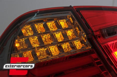 LED stražnja svjetla LCI LightBar dizajn (crvena/smoke) / BMW serije 3 E90 limuzina (2005-2008), LDBMC6