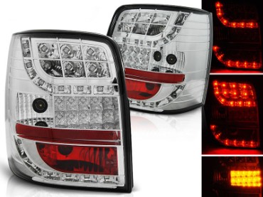 LED stražnja svjetla LED žmigavci (chrome) / Volkswagen Passat B5 3B (11.1996-08.2000), LDVW78