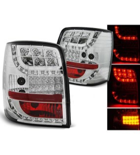 LED stražnja svjetla LED žmigavci (chrome) / Volkswagen Passat B5 3BG (2000-2004), LDVW84