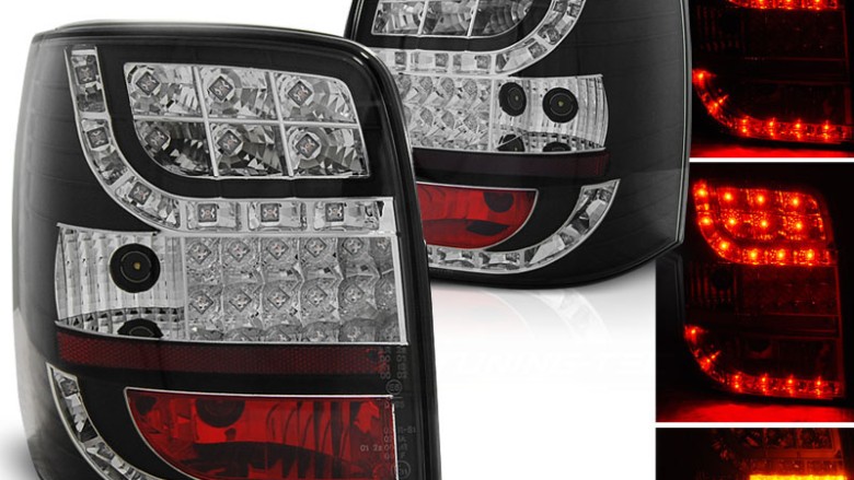 LED stražnja svjetla LED žmigavci (crna) / Volkswagen Passat B5 3B (11.1996-08.2000), LDVW79