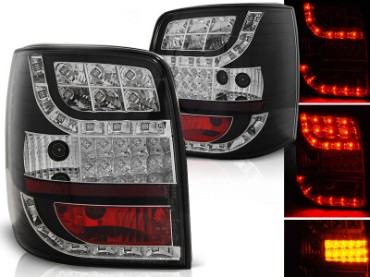 LED stražnja svjetla LED žmigavci (crna) / Volkswagen Passat B5 3B (11.1996-08.2000), LDVW79