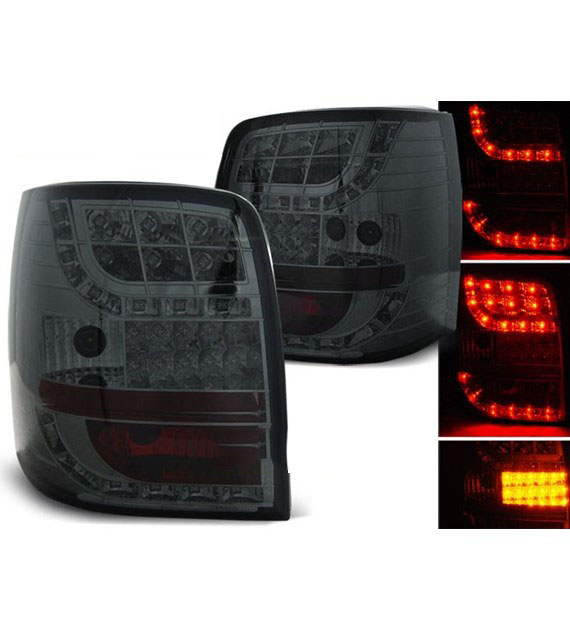 LED stražnja svjetla LED žmigavci (smoke) / Volkswagen Passat B5 3BG (2000-2004), LDVW86