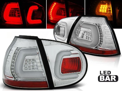 LED stražnja svjetla LedBar (chrome) / Volkswagen Golf 5 (2003-2008), LDVWA1