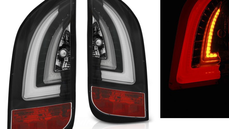LED stražnja svjetla LedBar (crna) / Volkswagen UP! - Škoda Citigo, LDVWF4