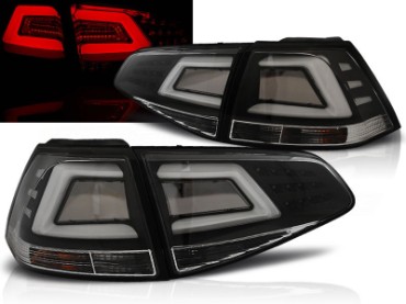 LED stražnja svjetla LedBar (crna) / VW Golf 7 VII (2013-2017), LDVW04
