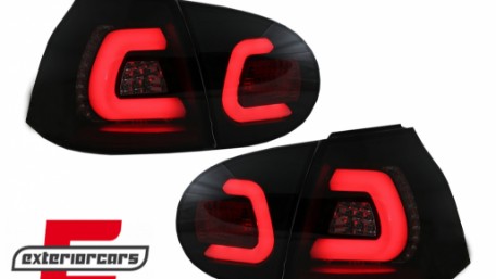 LED stražnja svjetla LedBar (crna/smoke) / Volkswagen Golf 5 (2003-2008), LDVWA4