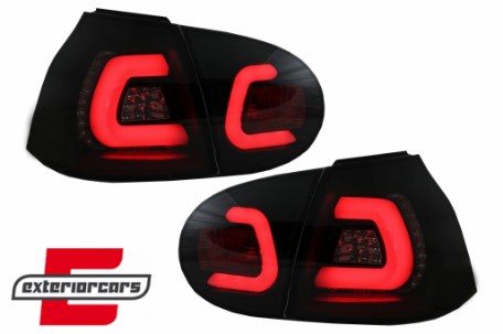 LED stražnja svjetla LedBar (crna/smoke) / Volkswagen Golf 5 (2003-2008), LDVWA4