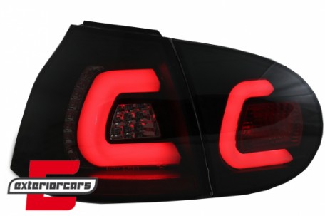 LED stražnja svjetla LedBar (crna/smoke) / Volkswagen Golf 5 (2003-2008), LDVWA4