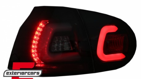 LED stražnja svjetla LedBar (crna/smoke) / Volkswagen Golf 5 (2003-2008), LDVWA4