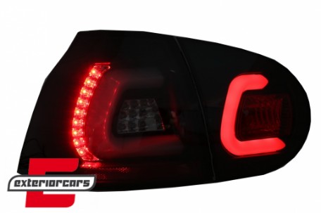 LED stražnja svjetla LedBar (crna/smoke) / Volkswagen Golf 5 (2003-2008), LDVWA4