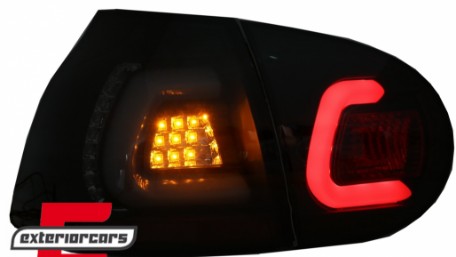 LED stražnja svjetla LedBar (crna/smoke) / Volkswagen Golf 5 (2003-2008), LDVWA4