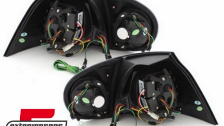 LED stražnja svjetla LedBar (crna/smoke) / Volkswagen Golf 5 (2003-2008), LDVWA4