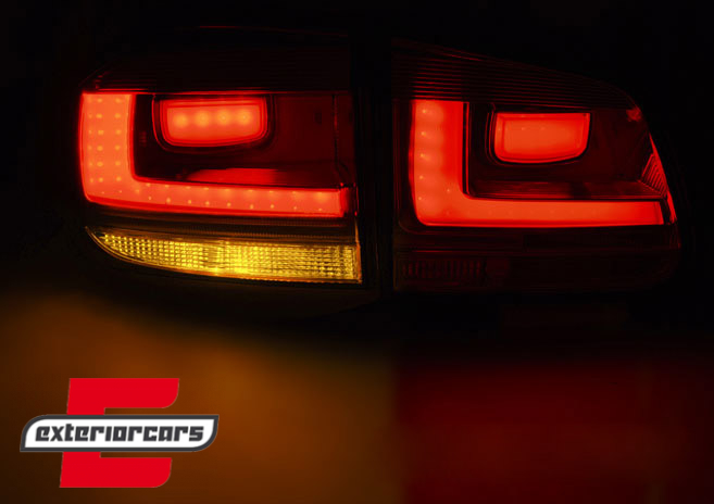 LED stražnja svjetla LedBar (crvena) / Volkswagen Tiguan I (10.2007-2011), LDVWH1