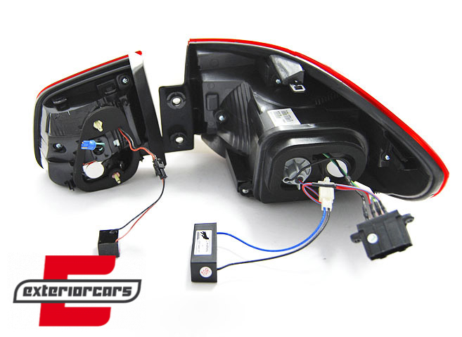 LED stražnja svjetla LedBar (crvena) / Volkswagen Tiguan I (10.2007-2011), LDVWH1