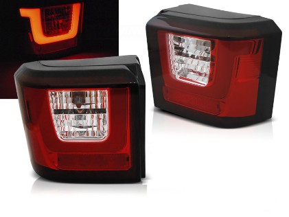 LED stražnja svjetla LedBar (crvena/kristal) / Volkswagen T4 (1990-03.2003), LDVWM0