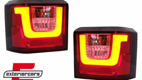 LED stražnja svjetla LedBar (crvena/kristal) / Volkswagen T4 (1990-03.2003), LDVWM0