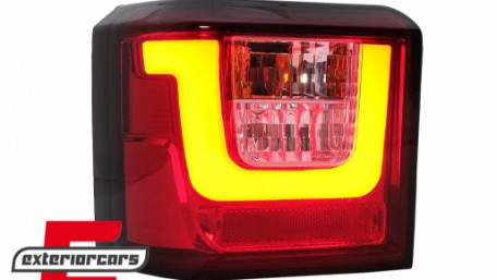 LED stražnja svjetla LedBar (crvena/kristal) / Volkswagen T4 (1990-03.2003), LDVWM0