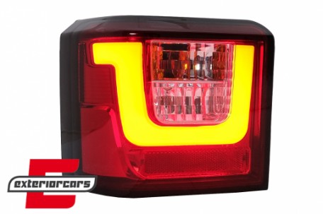 LED stražnja svjetla LedBar (crvena/kristal) / Volkswagen T4 (1990-03.2003), LDVWM0