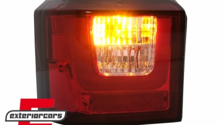 LED stražnja svjetla LedBar (crvena/kristal) / Volkswagen T4 (1990-03.2003), LDVWM0