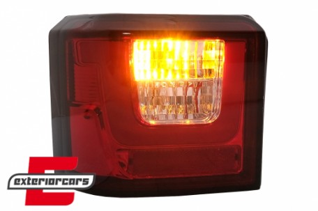 LED stražnja svjetla LedBar (crvena/kristal) / Volkswagen T4 (1990-03.2003), LDVWM0
