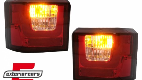 LED stražnja svjetla LedBar (crvena/kristal) / Volkswagen T4 (1990-03.2003), LDVWM0