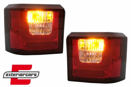 LED stražnja svjetla LedBar (crvena/kristal) / Volkswagen T4 (1990-03.2003), LDVWM0