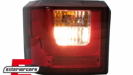 LED stražnja svjetla LedBar (crvena/kristal) / Volkswagen T4 (1990-03.2003), LDVWM0