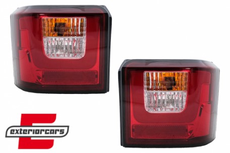 LED stražnja svjetla LedBar (crvena/kristal) / Volkswagen T4 (1990-03.2003), LDVWM0
