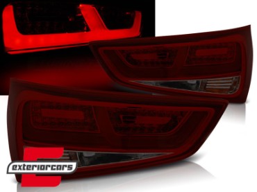 LED stražnja svjetla LedBar (crvena/smoke) / Audi A1 (2010-12.2014), LDAUC9