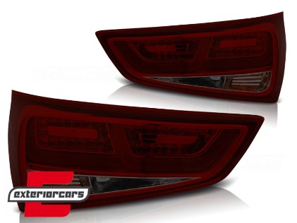 LED stražnja svjetla LedBar (crvena/smoke) / Audi A1 (2010-12.2014), LDAUC9