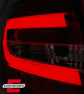 LED stražnja svjetla LedBar (crvena/smoke) / Audi A6 C6 4F limuzina (2004-07.2008), LDAUC1