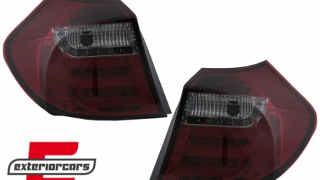 LED stražnja svjetla LedBar (crvena/smoke) / BMW serije 1 E81 E87 (09.2007-2011), LDBM88
