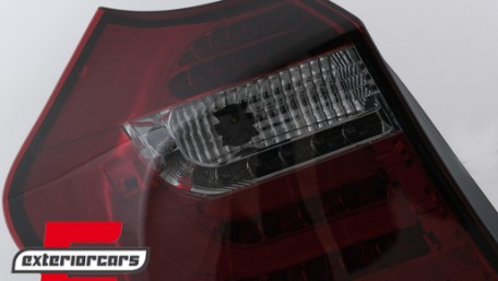LED stražnja svjetla LedBar (crvena/smoke) / BMW serije 1 E81 E87 (09.2007-2011), LDBM88