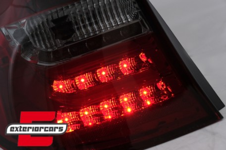 LED stražnja svjetla LedBar (crvena/smoke) / BMW serije 1 E81 E87 (09.2007-2011), LDBM88