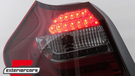 LED stražnja svjetla LedBar (crvena/smoke) / BMW serije 1 E81 E87 (09.2007-2011), LDBM88