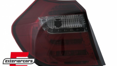 LED stražnja svjetla LedBar (crvena/smoke) / BMW serije 1 E81 E87 (09.2007-2011), LDBM88