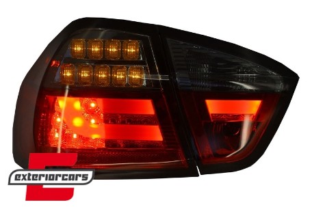 LED stražnja svjetla LedBar (crvena/smoke) / BMW serije 3 E90 limuzina (2005-2008), LDBM73