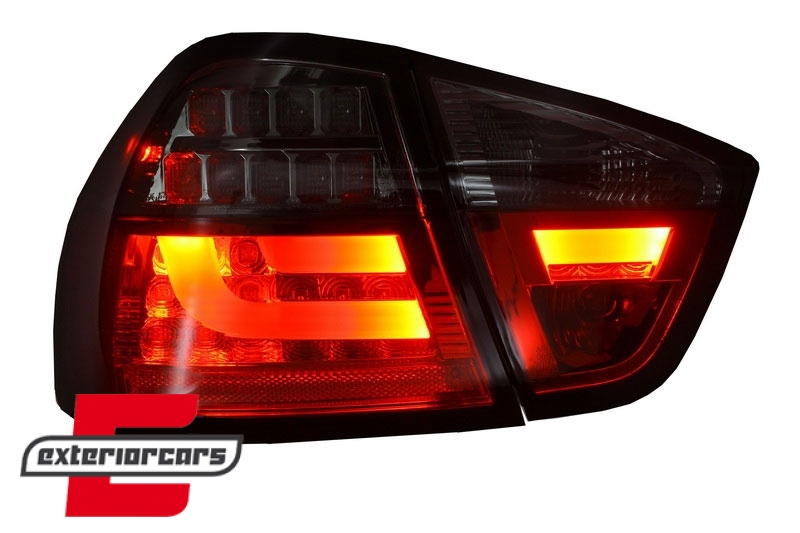 LED stražnja svjetla LedBar (crvena/smoke) / BMW serije 3 E90 limuzina (2005-2008), LDBM73