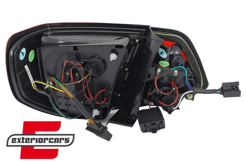 LED stražnja svjetla LedBar (crvena/smoke) / BMW serije 3 E90 limuzina (2005-2008), LDBM73
