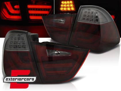 LED stražnja svjetla LedBar (crvena/smoke) / BMW serije 3 E91 LCI (2008-2011) karavan, LDBMC0