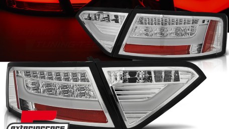 LED stražnja svjetla LedBar dizajn (chrome) / Audi A5 8T Coupe Cabrio Sportback (2007-2011), LDAUE0