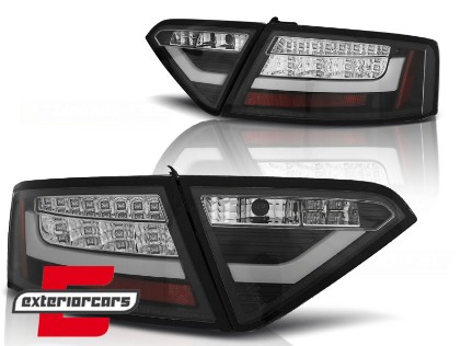 LED stražnja svjetla LedBar dizajn (crna) / Audi A5 8T Coupe Cabrio Sportback (2007-2011), LDAUE1